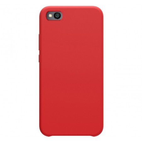 Funda Silicona Líquida Ultra Suave para Xiaomi Redmi Go color Roja