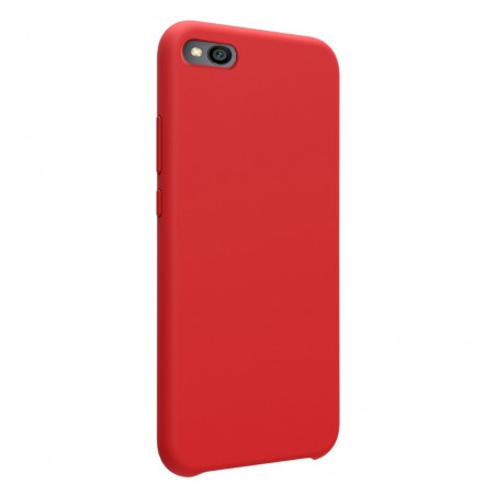 Funda Silicona Líquida Ultra Suave para Xiaomi Redmi Go color Roja