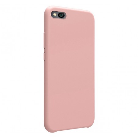 Funda Silicona Líquida Ultra Suave para Xiaomi Redmi Go color Rosa