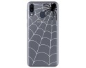 Funda Gel Transparente para Samsung Galaxy M20 diseño Araña Dibujos