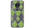 Funda Gel Transparente para Motorola Moto G7 Play diseño Cactus Dibujos