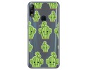 Funda Gel Transparente para Asus Zenfone Max (M2) diseño Cactus Dibujos