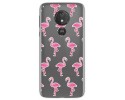 Funda Gel Transparente para Motorola Moto G7 Power diseño Flamenco Dibujos