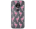 Funda Gel Transparente para Motorola Moto G7 Play diseño Flamenco Dibujos