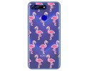 Funda Gel Transparente para Huawei Honor View 20 diseño Flamenco Dibujos
