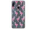 Funda Gel Transparente para Asus Zenfone Max (M2) diseño Flamenco Dibujos