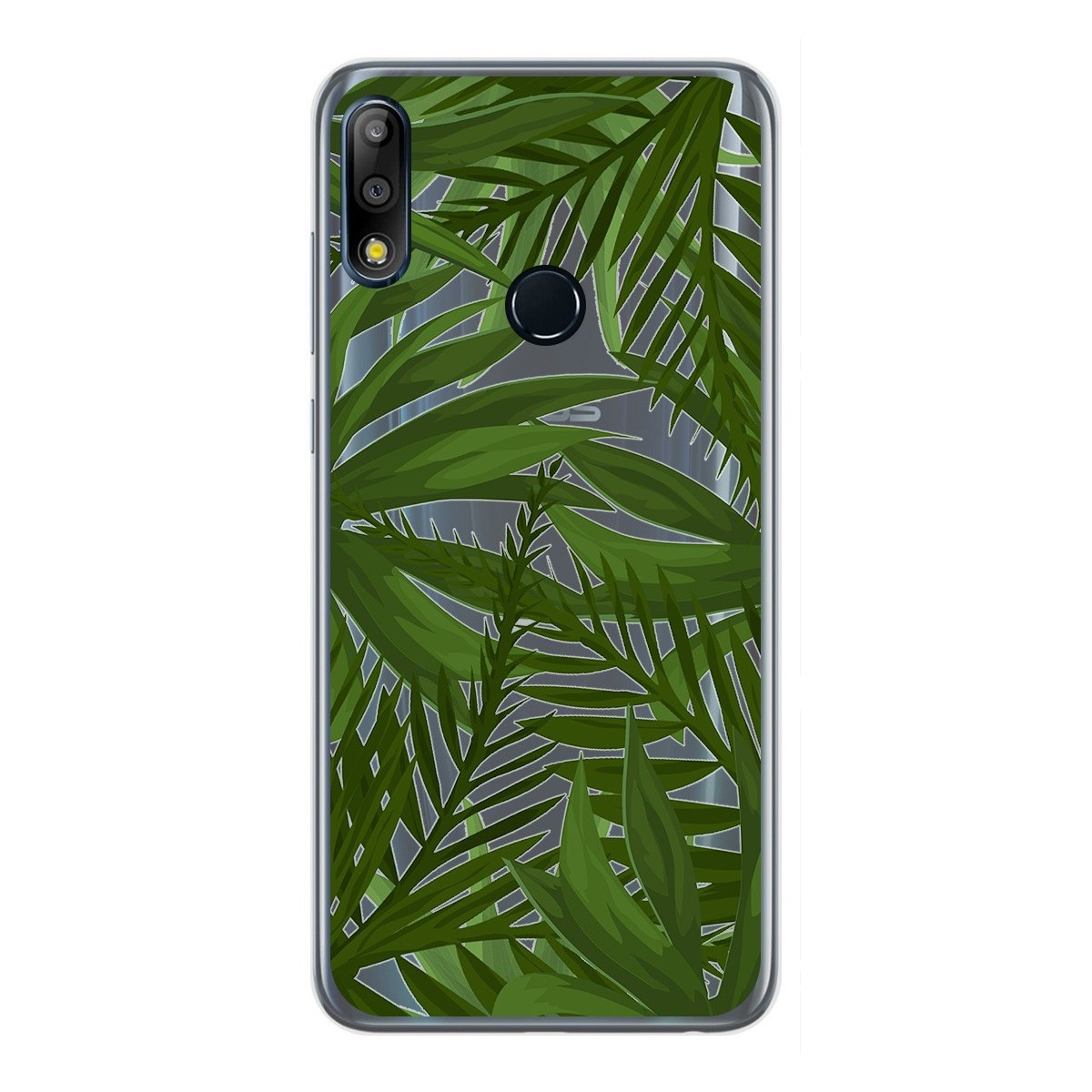 Funda Gel Transparente para Asus Zenfone Max (M2) diseño Jungla Dibujos