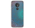 Funda Gel Transparente para Motorola Moto G7 Power diseño Mandala Dibujos