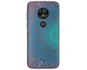 Funda Gel Transparente para Motorola Moto G7 Play diseño Mandala Dibujos