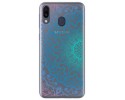 Funda Gel Transparente para Samsung Galaxy M20 diseño Mandala Dibujos