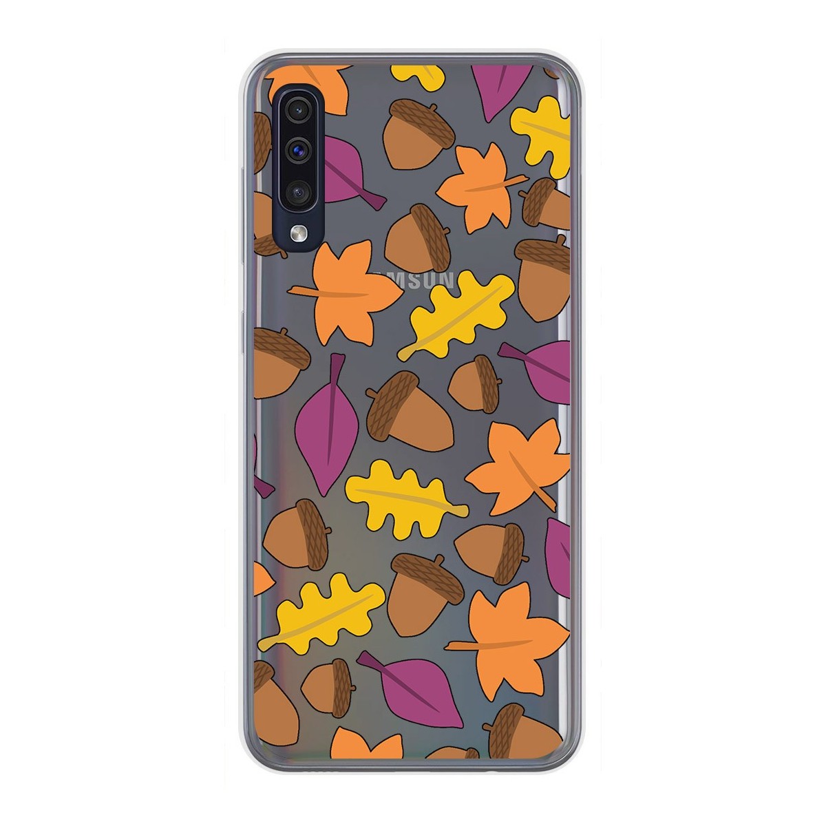 Funda Gel Transparente para Samsung Galaxy A50 / A50s / A30s diseño Otoño Dibujos