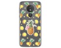 Funda Gel Transparente para Motorola Moto G7 Power diseño Piña Dibujos