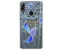 Funda Gel Transparente para Asus Zenfone Max (M2) diseño Plumas Dibujos
