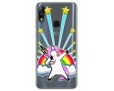 Funda Gel Transparente para Asus Zenfone Max (M2) diseño Unicornio Dibujos
