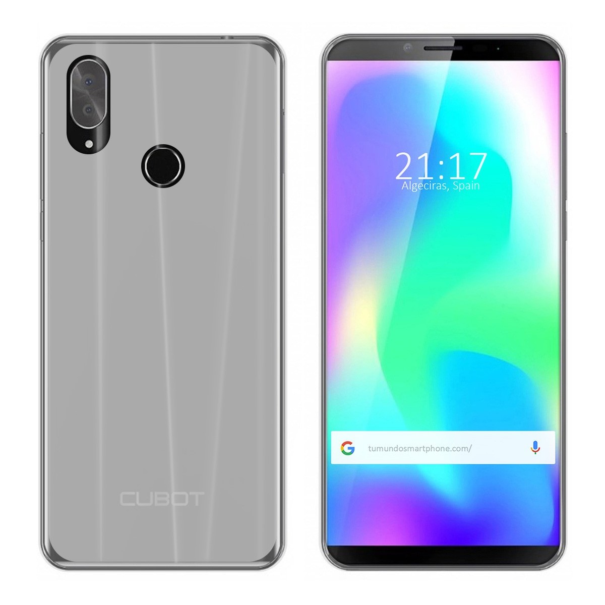 Funda Gel Tpu para Cubot X19 Color Transparente