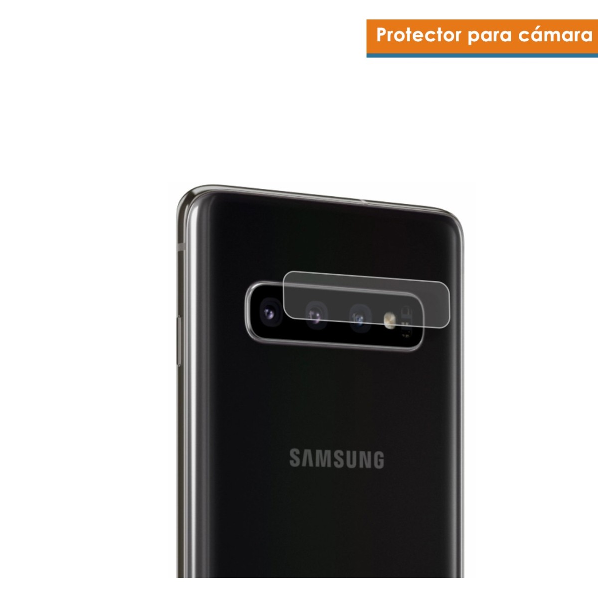 Protector Cristal Templado Camara Trasera para Samsung Galaxy S10 Vidrio