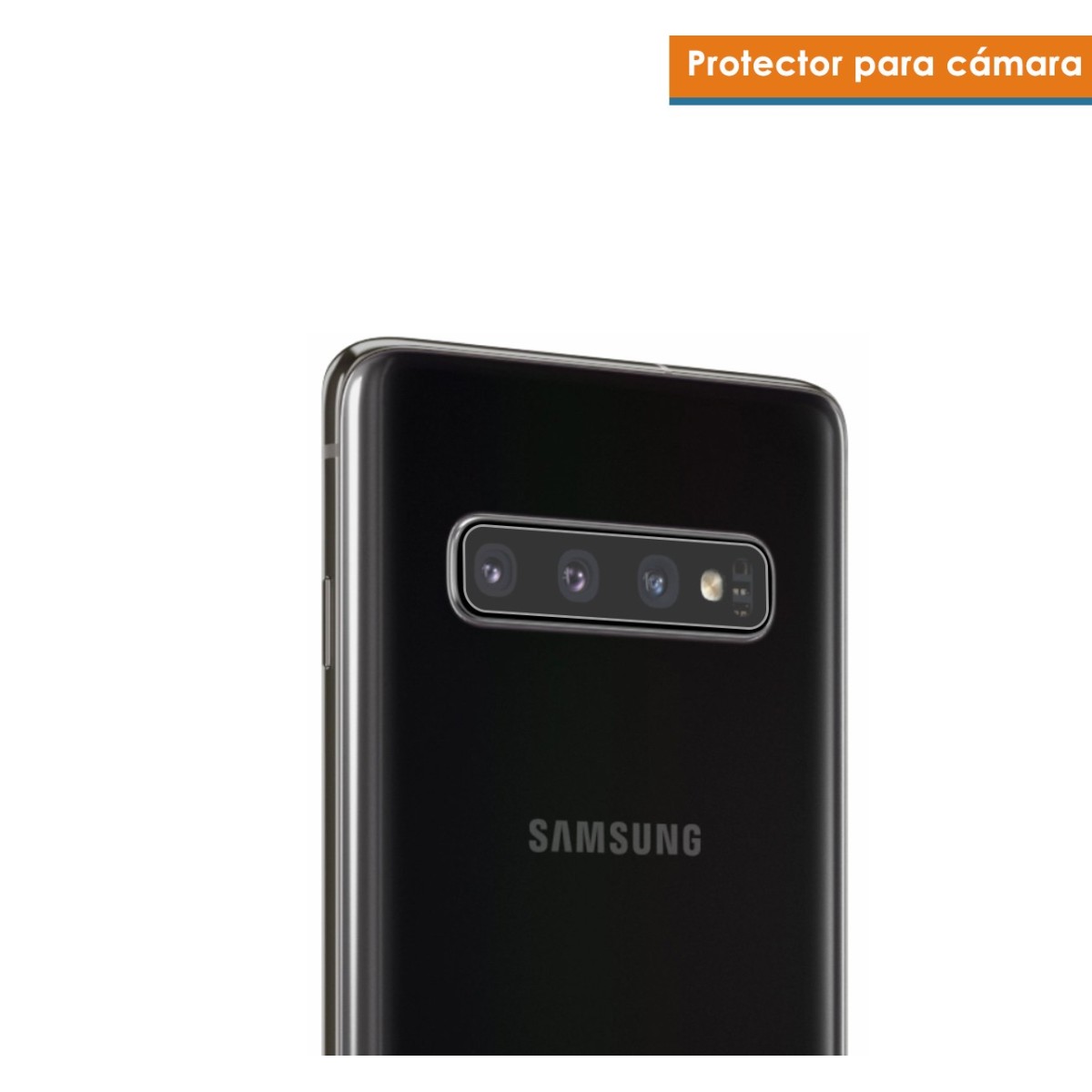 Protector Cristal Templado Camara Trasera para Samsung Galaxy S10 Vidrio