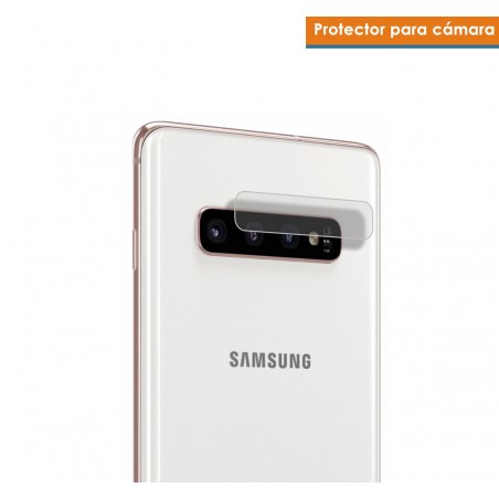 Protector Cristal Templado Camara Trasera para Samsung Galaxy S10 Plus Vidrio