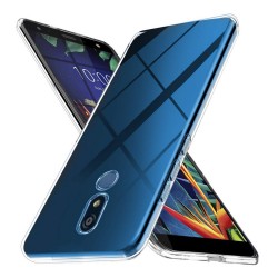 Funda Gel Tpu Fina Ultra-Thin 0,5mm Transparente para Lg K40 2