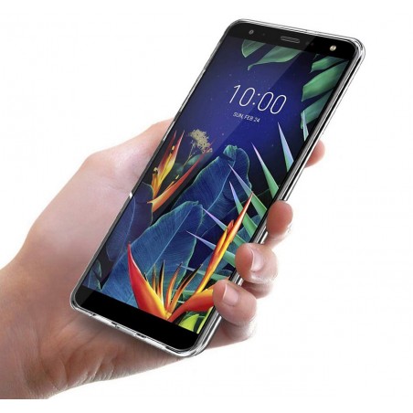 Funda Gel Tpu Fina Ultra-Thin 0,5mm Transparente para Lg K40