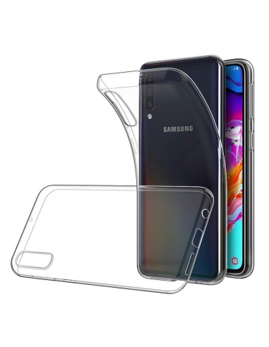 Funda Gel Tpu Fina Ultra-Thin 0,5mm Transparente para Samsung Galaxy A70