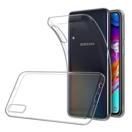 Funda Gel Tpu Fina Ultra-Thin 0,5mm Transparente para Samsung Galaxy A70