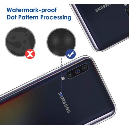 Funda Gel Tpu Fina Ultra-Thin 0,5mm Transparente para Samsung Galaxy A70