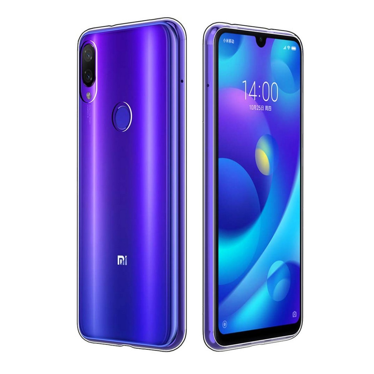 Funda Gel Tpu Fina Ultra-Thin 0,5mm Transparente para Xiaomi Mi Play