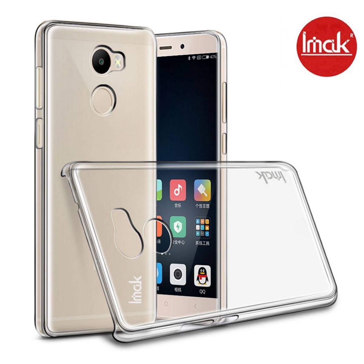 Carcasa Funda Dura Transparente Imak para Xiaomi Redmi 4