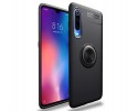 Funda Magnetica Soporte con Anillo Giratorio 360 para Xiaomi Mi 9 SE Negra