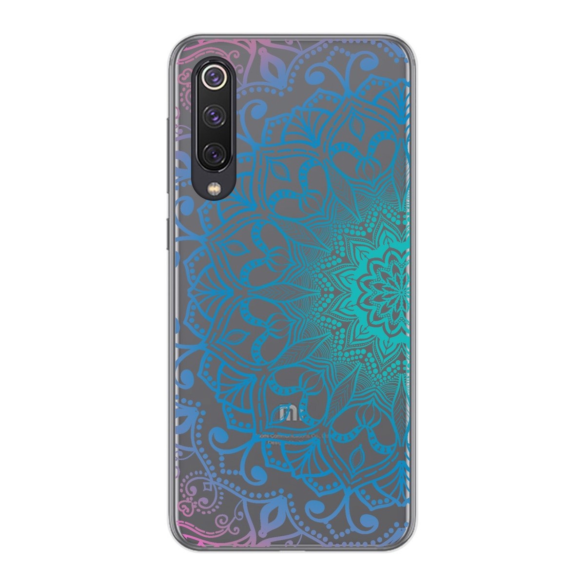Funda Gel Transparente para Xiaomi Mi 9 SE diseño Mandala Dibujos