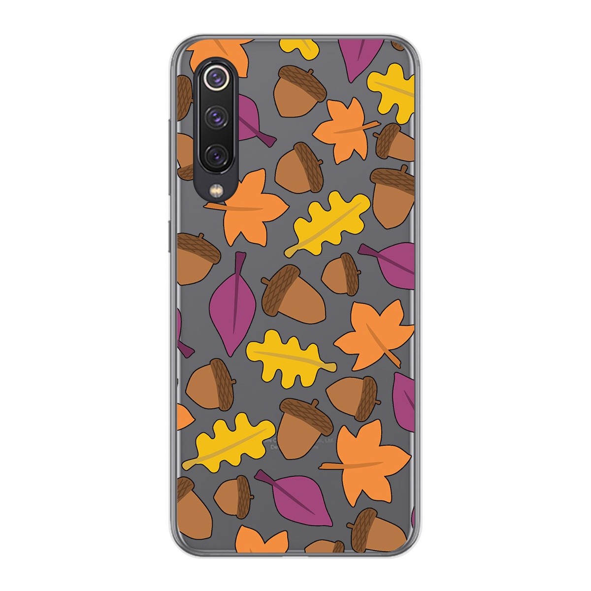 Funda Gel Transparente para Xiaomi Mi 9 SE diseño Otoño Dibujos