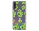 Funda Gel Transparente para Samsung Galaxy A70 diseño Cactus Dibujos