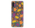 Funda Gel Transparente para Samsung Galaxy A70 diseño Otoño Dibujos