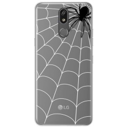 Funda Gel Transparente para Lg K40 diseño Araña Dibujos