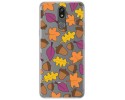 Funda Gel Transparente para Lg K40 diseño Otoño Dibujos