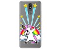 Funda Gel Transparente para Lg K40 diseño Unicornio Dibujos