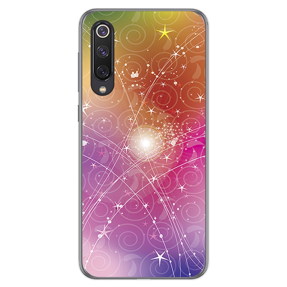 Funda Gel Tpu para Xiaomi Mi 9 SE diseño Abstracto Dibujos