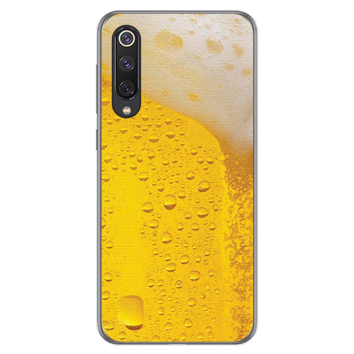 Funda Gel Tpu para Xiaomi Mi 9 SE diseño Cerveza Dibujos