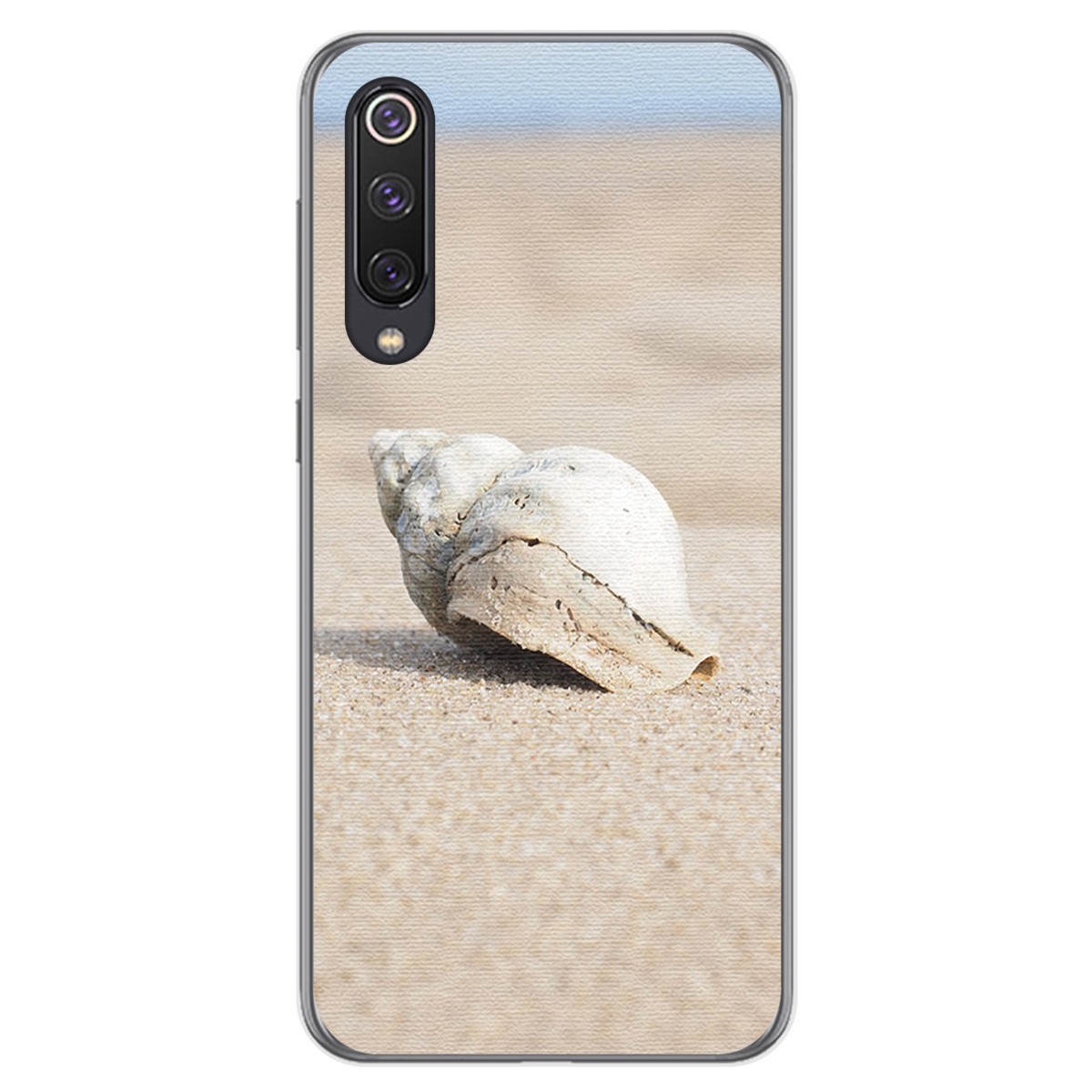 Funda Gel Tpu para Xiaomi Mi 9 SE diseño Concha Dibujos
