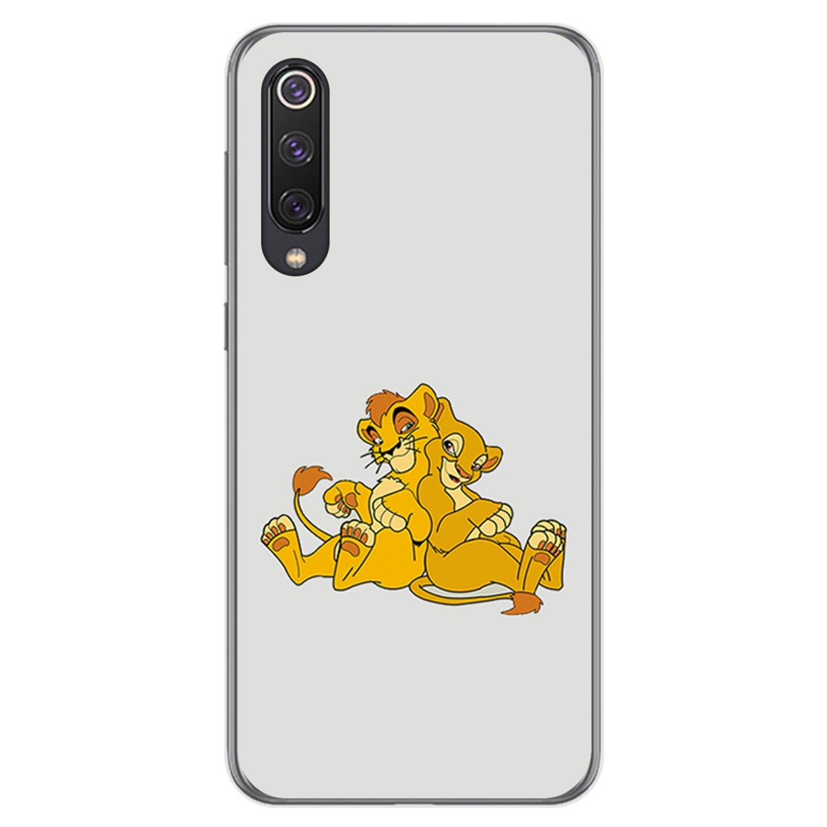 Funda Gel Tpu para Xiaomi Mi 9 SE diseño Leones Dibujos