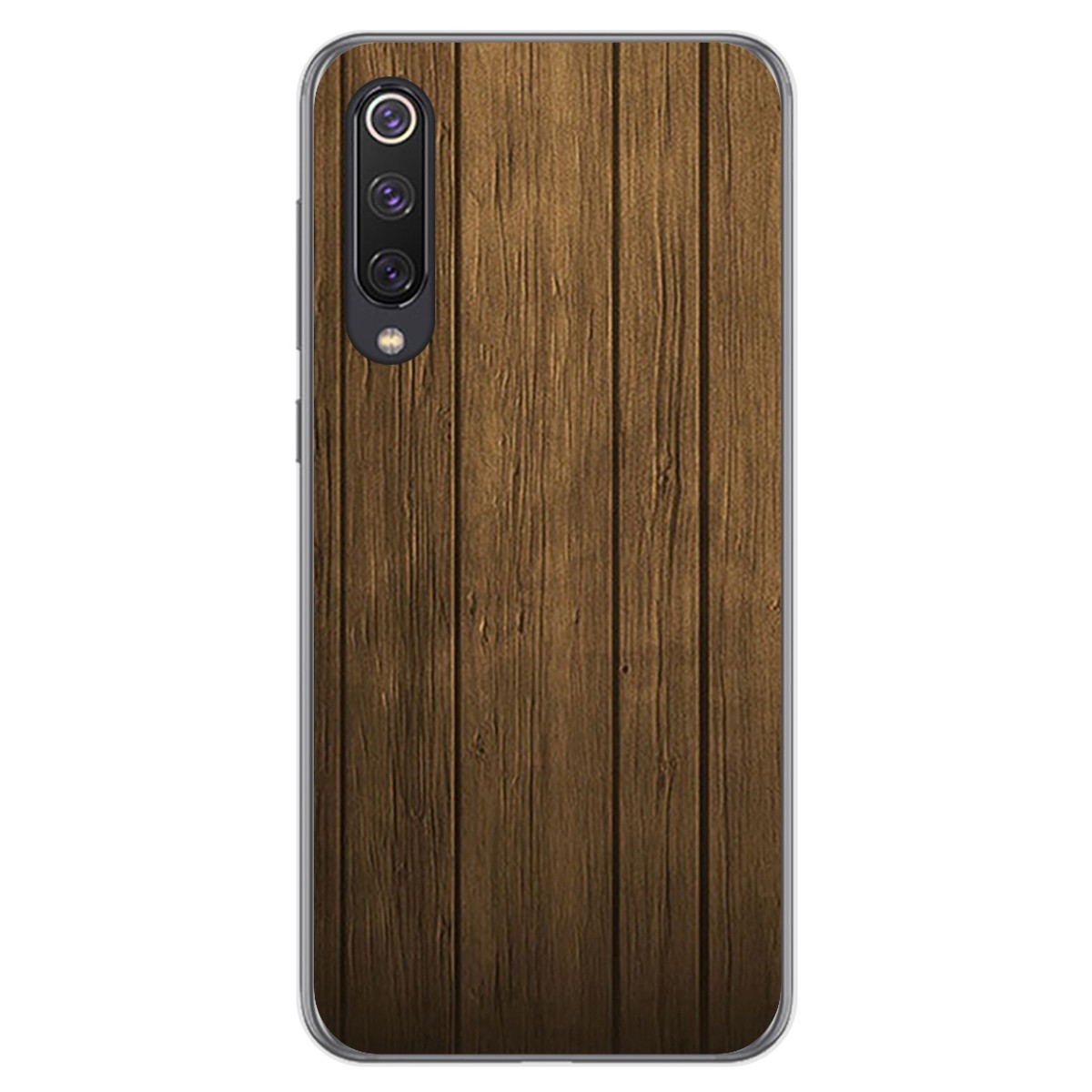 Funda Gel Tpu para Xiaomi Mi 9 SE diseño Madera Dibujos