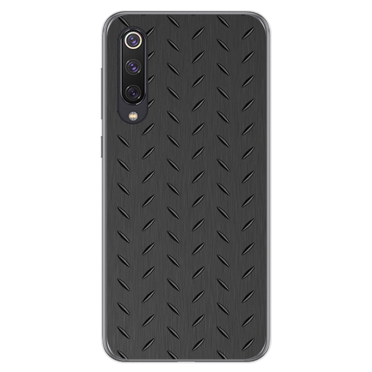 Funda Gel Tpu para Xiaomi Mi 9 SE diseño Metal Dibujos
