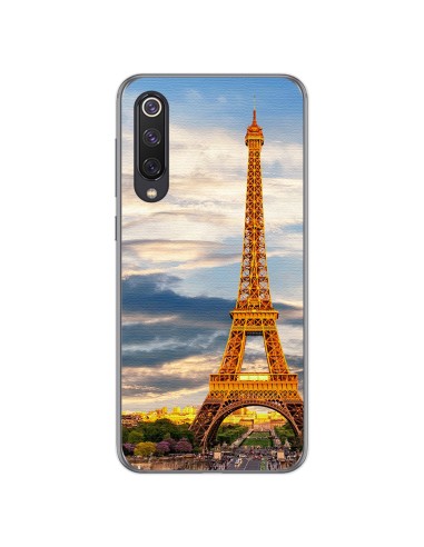 Funda Gel Tpu para Xiaomi Mi 9 SE diseño Paris Dibujos