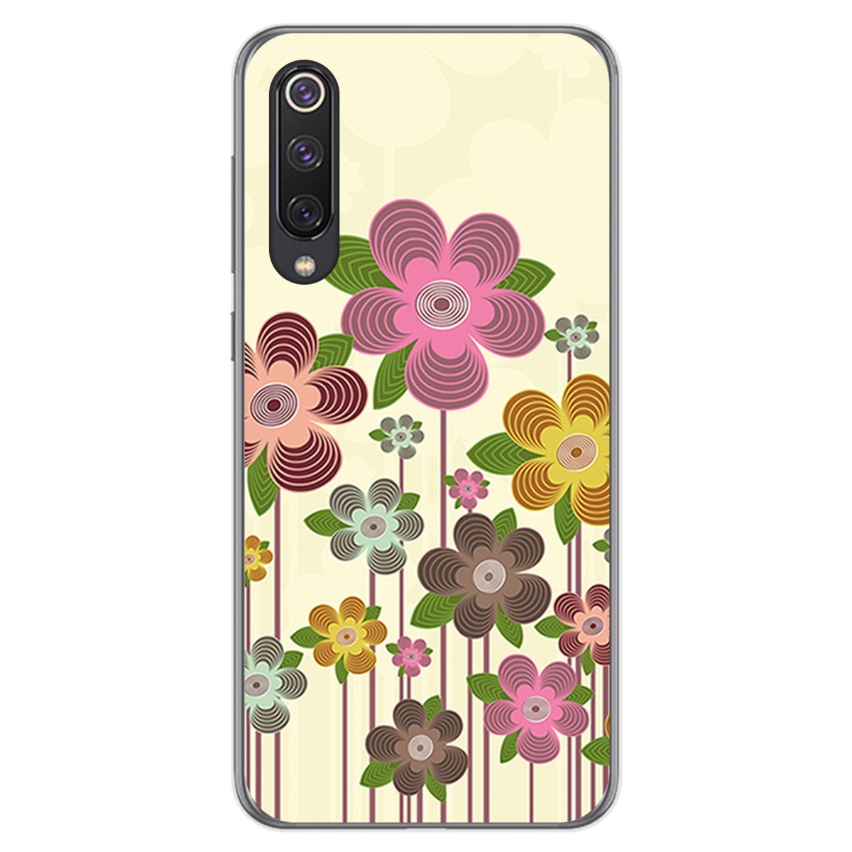 Funda Gel Tpu para Xiaomi Mi 9 SE diseño Primavera En Flor Dibujos
