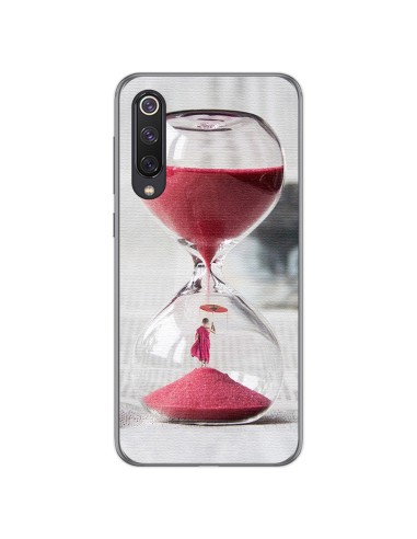 Funda Gel Tpu para Xiaomi Mi 9 SE diseño Reloj Dibujos