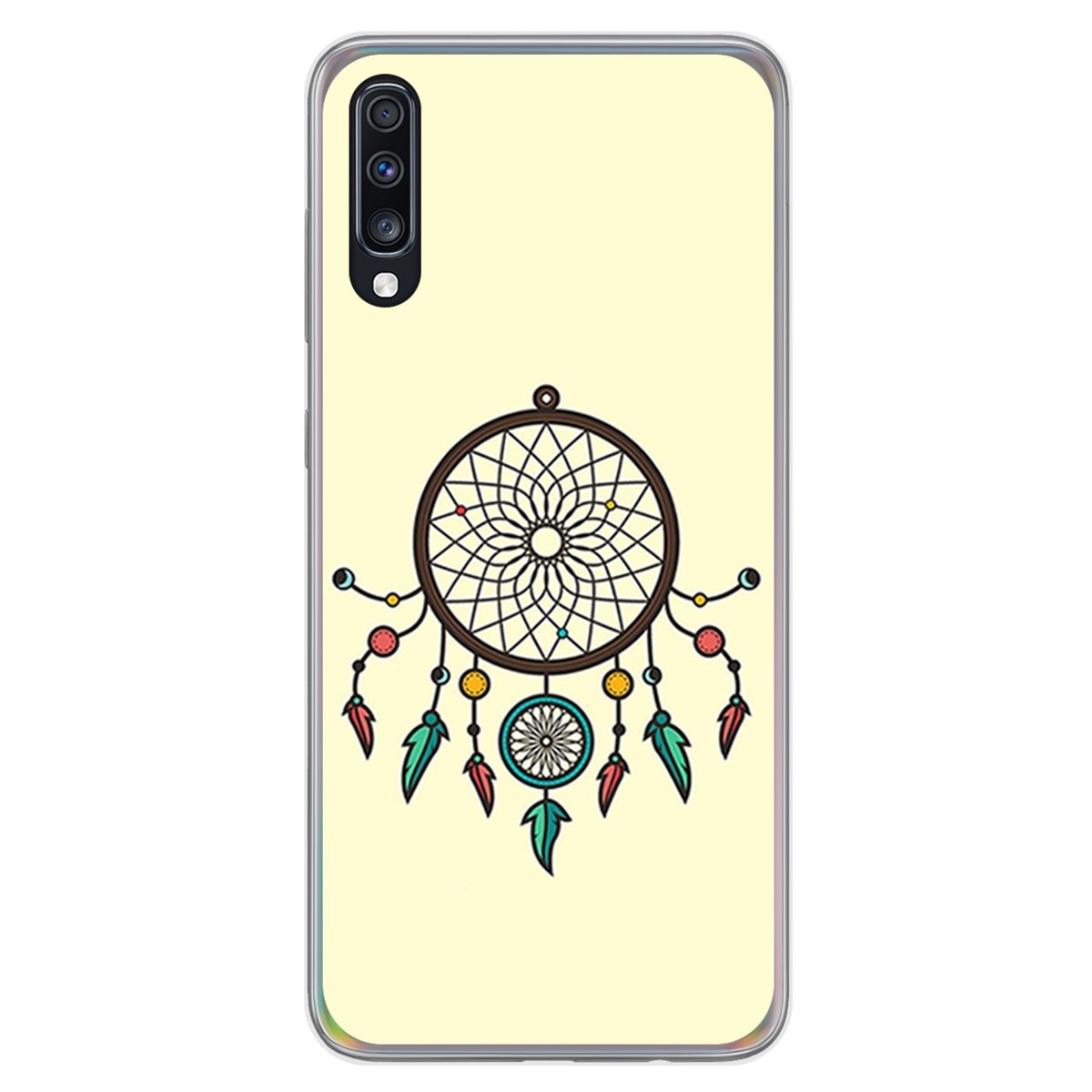 Funda Gel Tpu para Samsung Galaxy A70 diseño Atrapasueños Dibujos