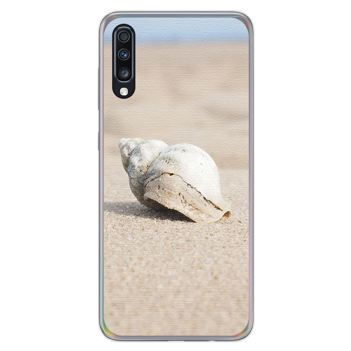 Funda Gel Tpu para Samsung Galaxy A70 diseño Concha Dibujos