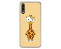 Funda Gel Tpu para Samsung Galaxy A70 diseño Jirafa Dibujos