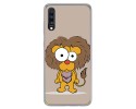 Funda Gel Tpu para Samsung Galaxy A70 diseño Leon Dibujos